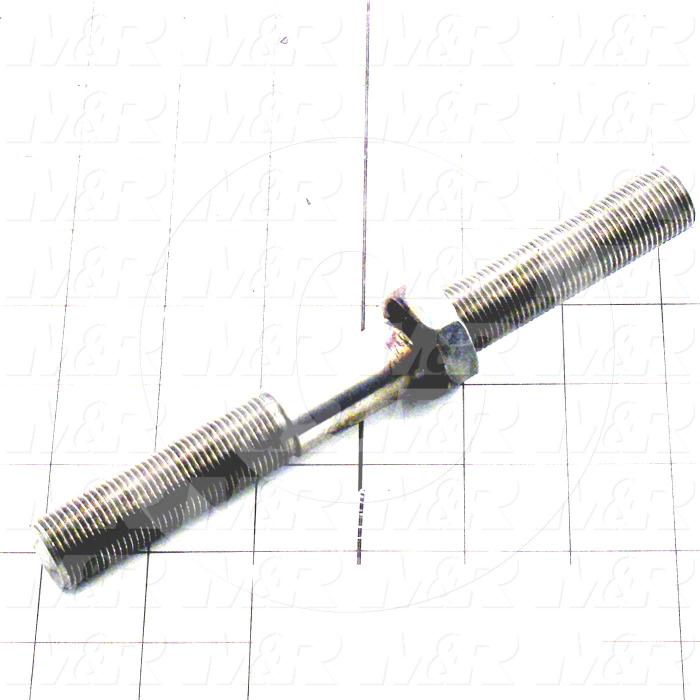 Fabricated Parts, Turnbuckle Index, 7.38 in. Length, 3/4-16 Thread Size