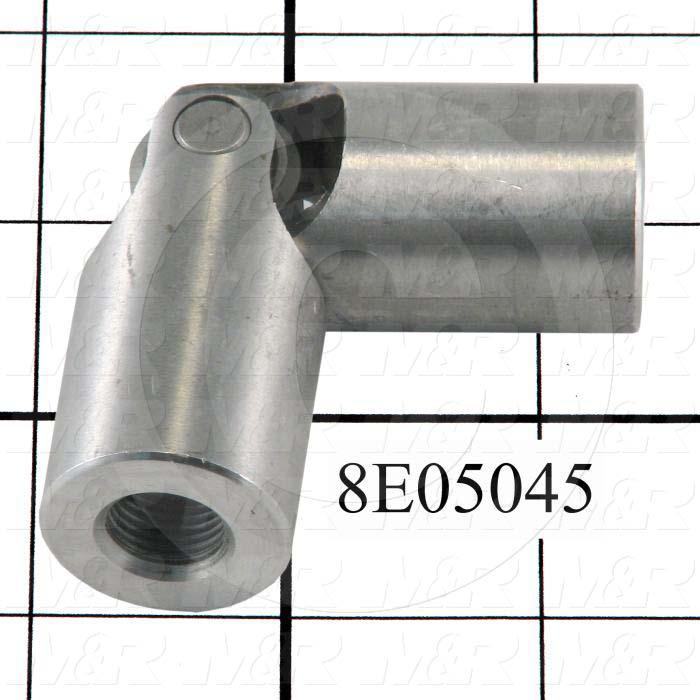 Fabricated Parts, Universal Joint, 3.37 in. Length, 1.00 in. Diameter