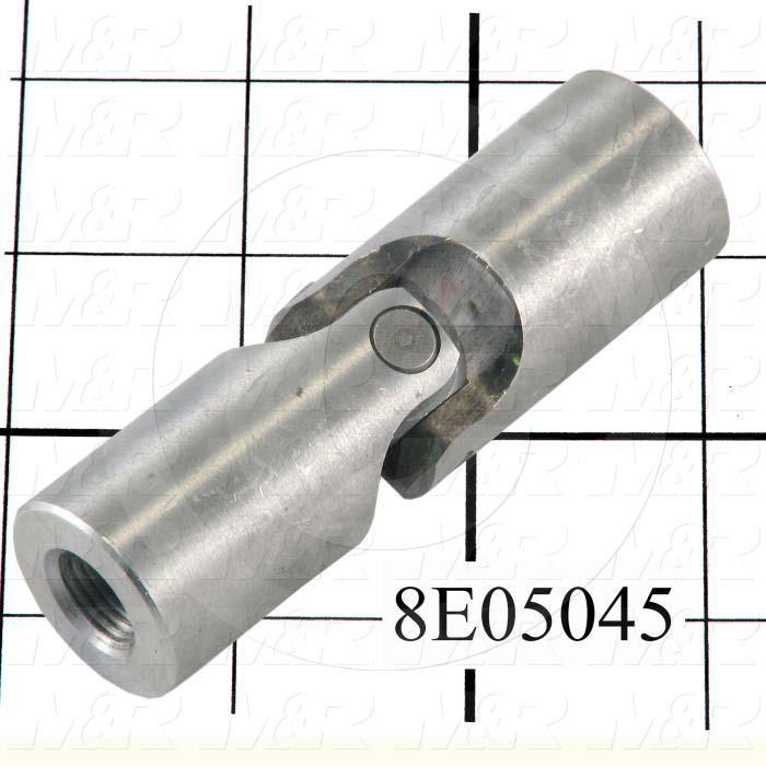 Fabricated Parts, Universal Joint, 3.37 in. Length, 1.00 in. Diameter