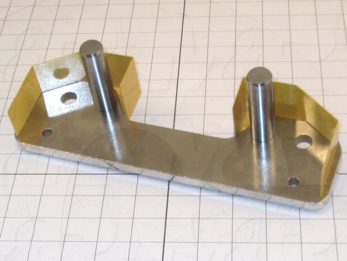 Fabricated Parts, Up-Down Plate Assembly, 10.50 in. Length, 3.00 in. Width, 3.50 in. Height