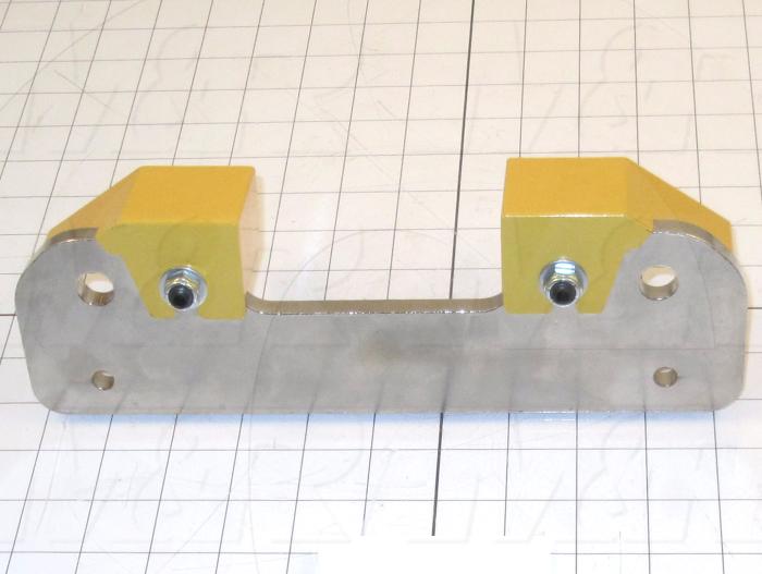 Fabricated Parts, Up-Down Plate Assembly, 10.50 in. Length, 3.00 in. Width, 3.50 in. Height