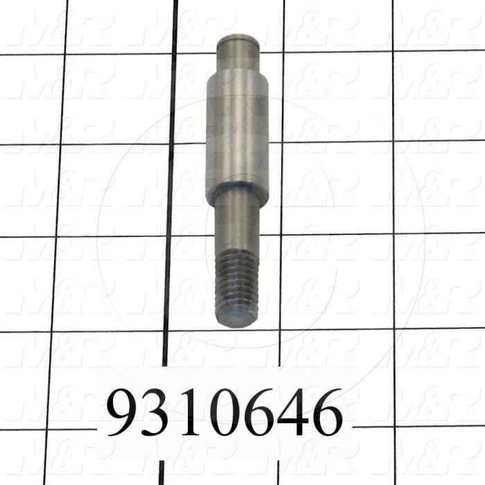 Fabricated Parts, Upper Bearing Pivot 3.187", 3.19 in. Length, 0.62 in. Diameter