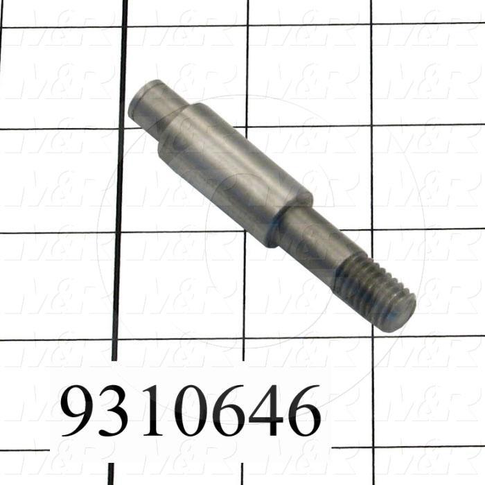 Fabricated Parts, Upper Bearing Pivot 3.187", 3.19 in. Length, 0.62 in. Diameter
