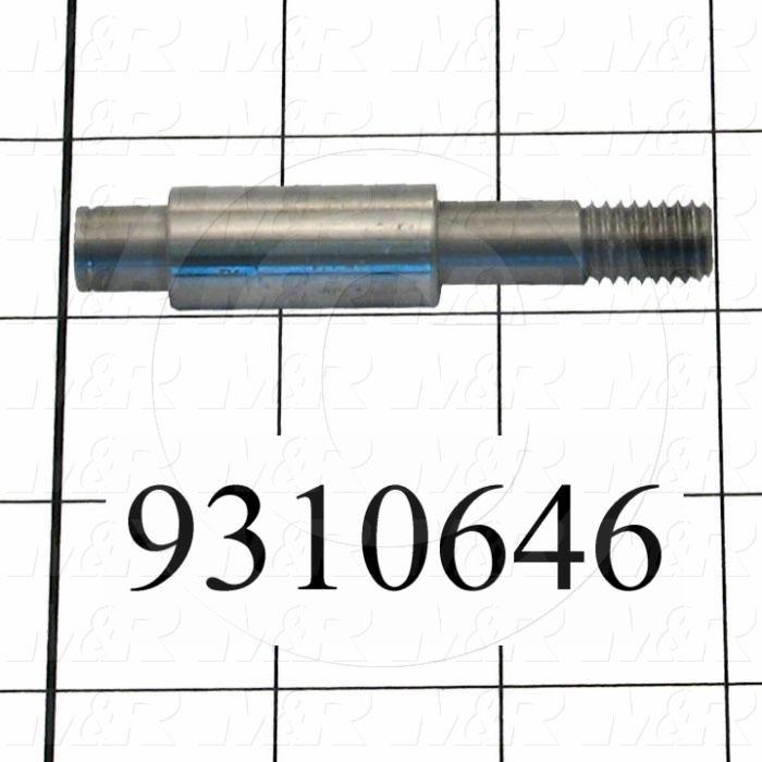 Fabricated Parts, Upper Bearing Pivot 3.187", 3.19 in. Length, 0.62 in. Diameter