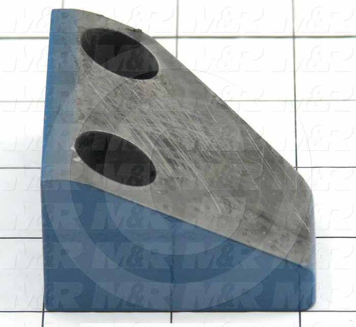 Fabricated Parts, Upper Carousel Guide, 2.50 in. Length, 1.25 in. Width, 2.13 in. Height, Left Side