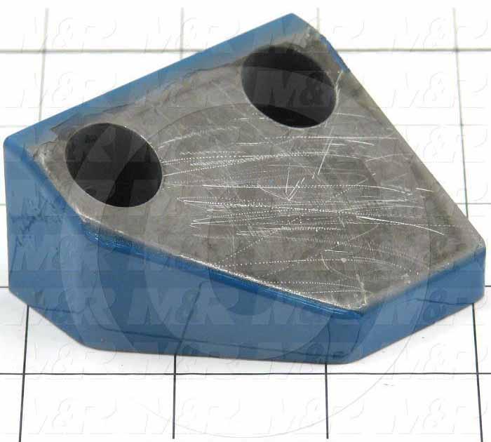 Fabricated Parts, Upper Carousel Guide, 2.50 in. Length, 2.13 in. Width, 1.25 in. Height, Right Side