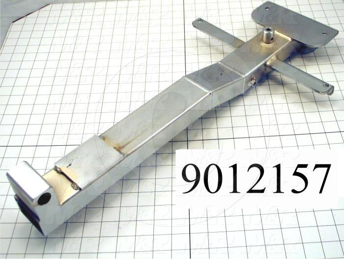 Fabricated Parts, Upper Level Micro Mtg Tub, 24.87 in. Length, 12.13 in. Width, 4.50 in. Height