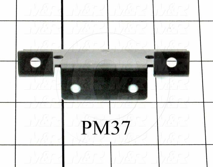 Fabricated Parts, Upper Lift Arm Bracket, 3.62 in. Length, 1.38 in. Width, 1.50 in. Height, Black Finish
