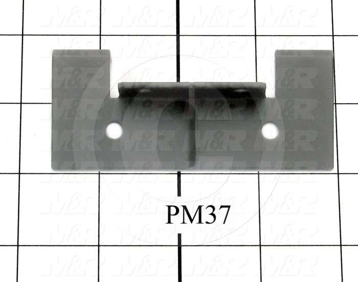 Fabricated Parts, Upper Lift Arm Bracket, 3.62 in. Length, 1.38 in. Width, 1.50 in. Height, Black Finish