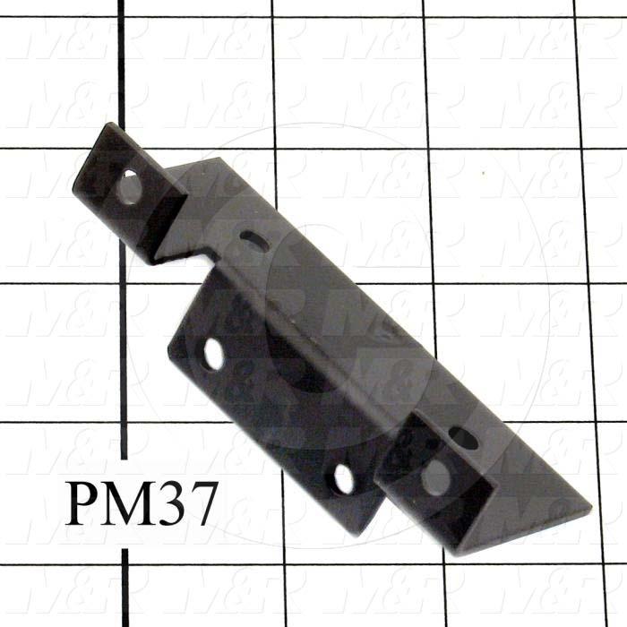 Fabricated Parts, Upper Lift Arm Bracket, 3.62 in. Length, 1.38 in. Width, 1.50 in. Height, Black Finish