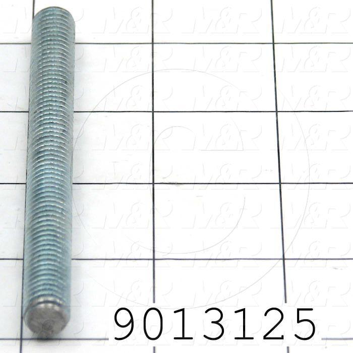 Fabricated Parts, Upper Micro Locking Stud, 3.44 in. Length, 3/8-16 Thread Size