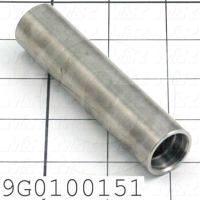 Fabricated Parts, Upper Roller Body, 3.81 in. Length, 0.875 in. Diameter