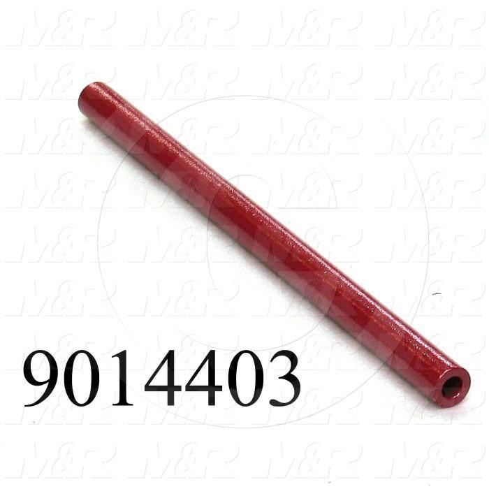 Fabricated Parts, Upper Slide Tube 21", 21.00 in. Length, 1.25 in. Diameter, Painted Russian Red Finish