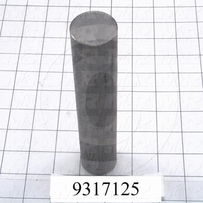 Fabricated Parts, Upper Sprocket Shaft, 7.38 in. Length, 1.38 in. Diameter