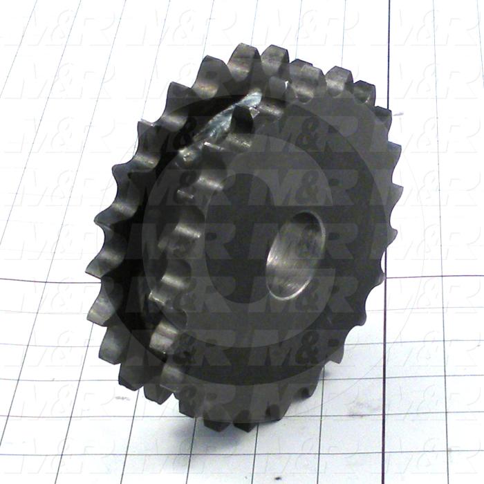Fabricated Parts, Upper Sprocket Weldment, 5.99 in. Diameter