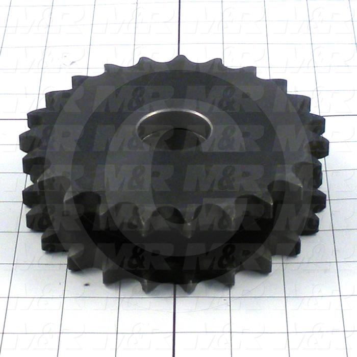 Fabricated Parts, Upper Sprocket Weldment, 5.99 in. Diameter