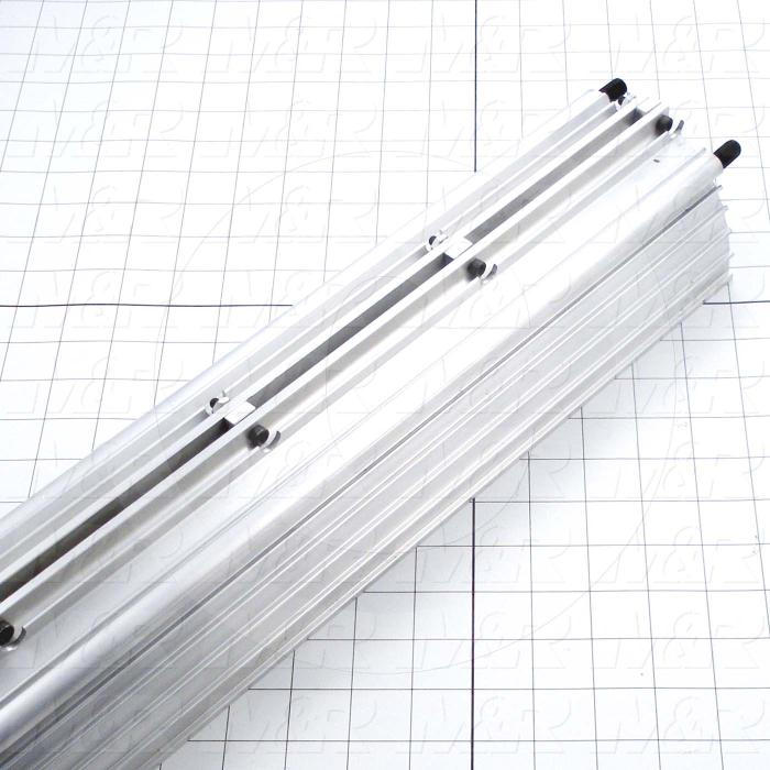 Fabricated Parts, UV Lamp Assembly, 36.75 in. Length, 4.50 in. Width, 3.63 in. Height
