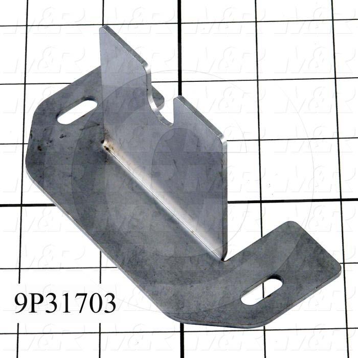 Fabricated Parts, UV Lamp Reinforcement, 4.50 in. Length, 2.13 in. Width, 2.38 in. Height