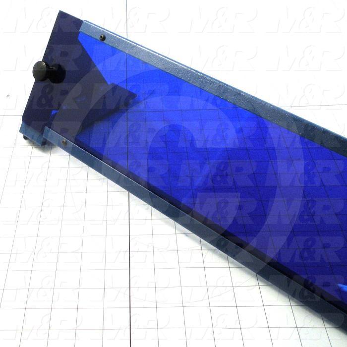 Fabricated Parts, UV Light Filter Assembly, 48.25 in. Length