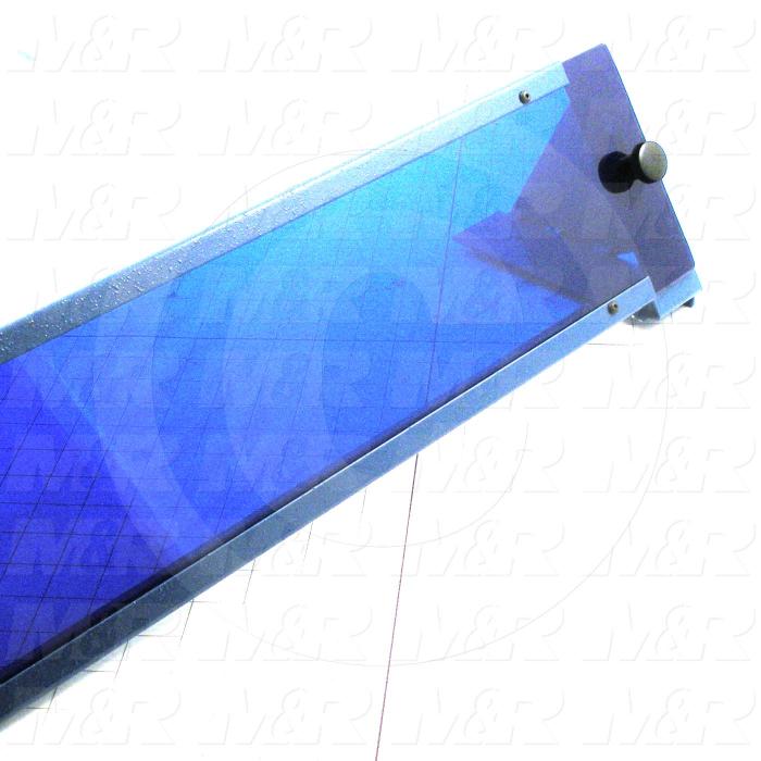 Fabricated Parts, UV Light Filter Assembly, 66.25 in. Length