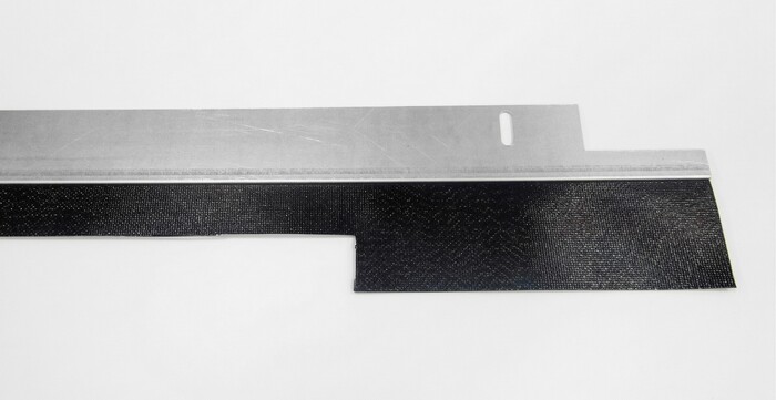Fabricated Parts, Uv Light Shield Right, 71.50 in. Length, 4.50 in. Width, 0.11 in. Height