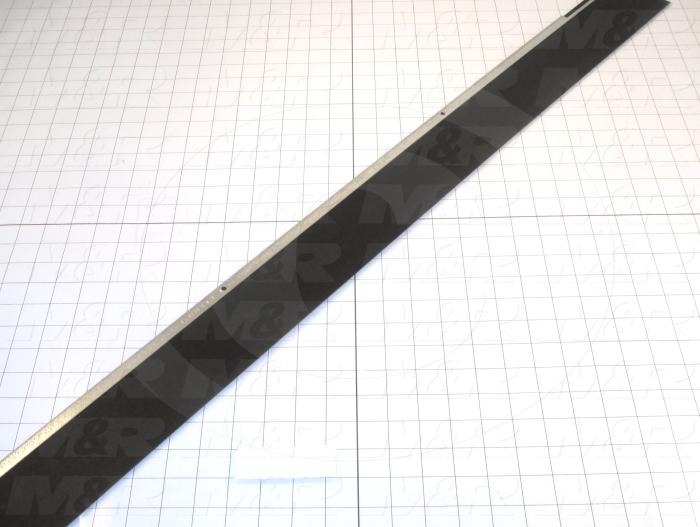 Fabricated Parts, Uv Light Shield Side, 41.50 in. Length, 1.25 in. Width