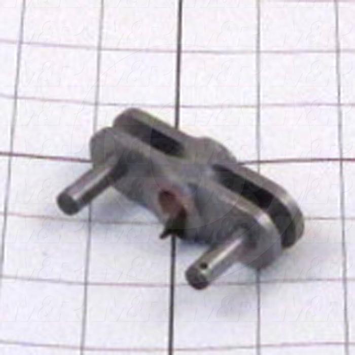 Fabricated Parts, Vacuum Bed Connecting Link, 2.88 in. Length, 0.88 in. Width, 1.54 in. Height
