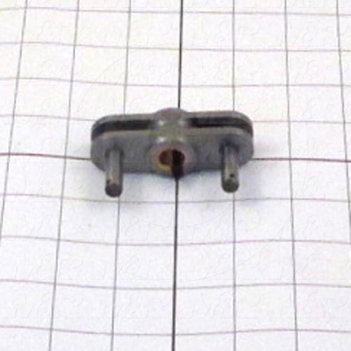 Fabricated Parts, Vacuum Bed Connecting Link, 2.88 in. Length, 0.88 in. Width, 1.54 in. Height