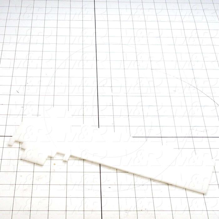 Fabricated Parts, Vacuum Bed Friction Plate, 12.50 in. Length, 4.00 in. Width, 0.13 in. Thickness