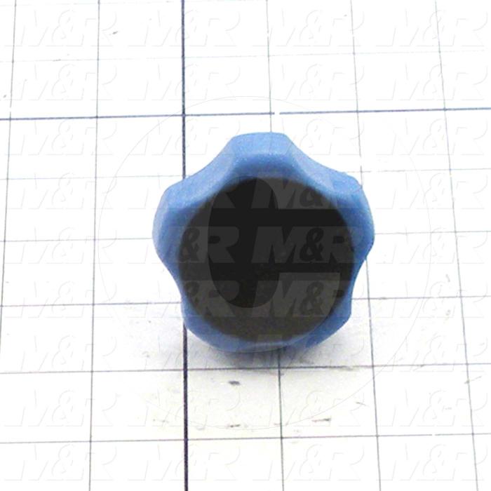 Fabricated Parts, Vacuum Bed Lock Screw, 2.50 in. Length, 2.36 in. Diameter