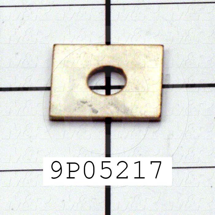 Fabricated Parts, Vacuum Bed Spring Plate, 1.00 in. Diameter, 0.06 in. Thickness