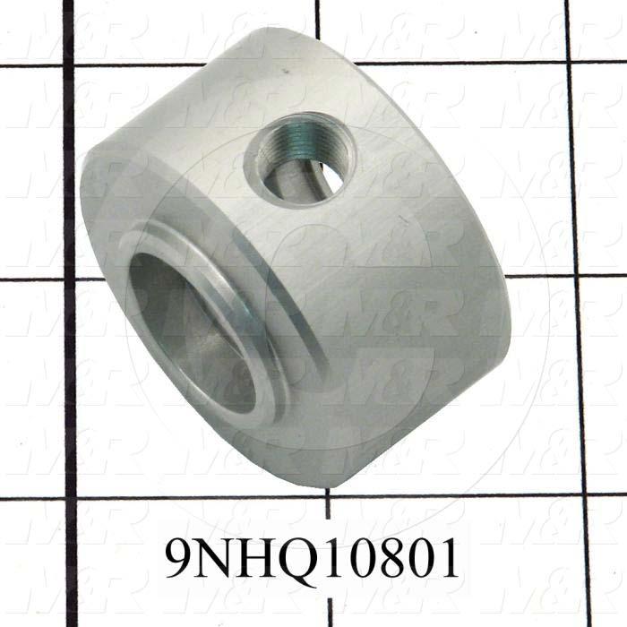 Fabricated Parts, Vacuum Swivel, 0.96 in. Length, 1.63 in. Diameter
