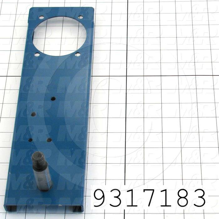 Fabricated Parts, Valve Actuating Lever, 13.75 in. Length, 4.00 in. Width, 1.75 in. Height