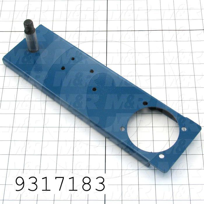 Fabricated Parts, Valve Actuating Lever, 13.75 in. Length, 4.00 in. Width, 1.75 in. Height