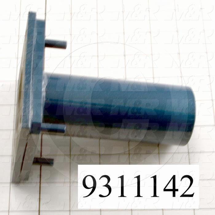 Fabricated Parts, Valve Slider, 5.00 in. Length, 4.00 in. Width, 4.00 in. Height