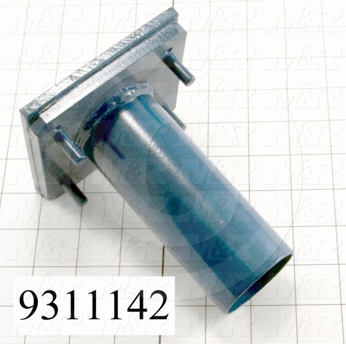 Fabricated Parts, Valve Slider, 5.00 in. Length, 4.00 in. Width, 4.00 in. Height