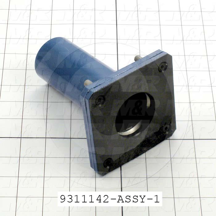 Fabricated Parts, Valve Slider Assembly, 5.50 in. Length, 4.00 in. Width, 4.00 in. Height