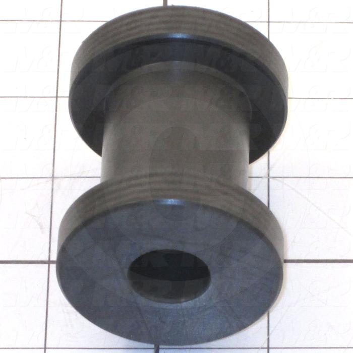Fabricated Parts, Vertical Carriage Roller, 2.38 in. Length, 1.98 in. Diameter