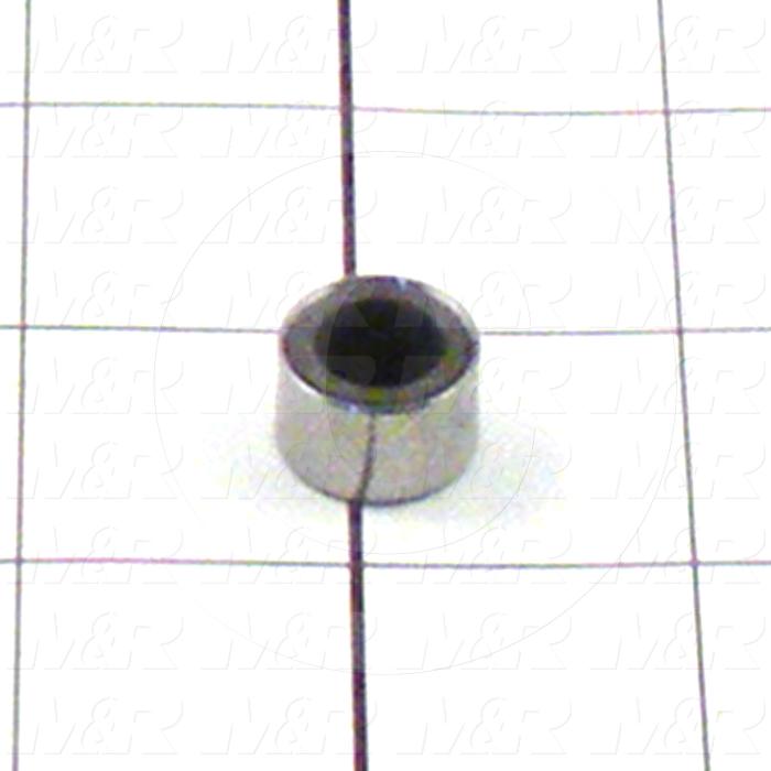Fabricated Parts, Vertical Sleeve Bearing Assembly, 0.61 in. Diameter, 0.38 in. Thickness