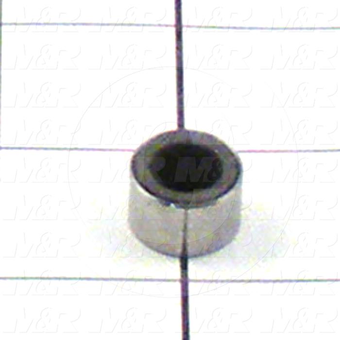 Fabricated Parts, Vertical Sleeve Bearing Assembly, 0.61 in. Diameter, 0.38 in. Thickness