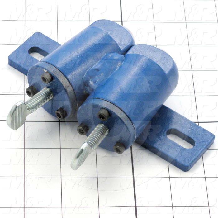 Fabricated Parts, Vira-Lock Brake Assembly, 6.50 in. Length, 1.94 in. Width, 5.34 in. Height