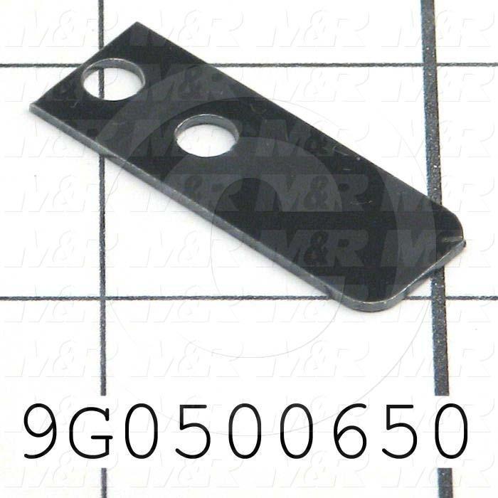 Fabricated Parts, Wicket Spring Clip, 1.375 in. Length, 0.50 in. Width, 0.018 in. Thickness