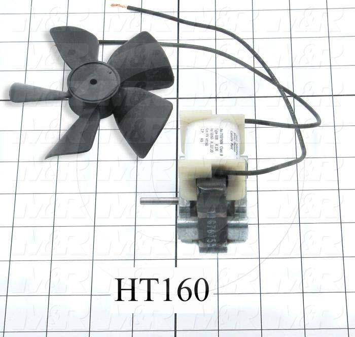 Fan Assembly, Fan Motor Assembly, 230VAC