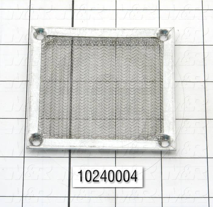 Fan Filter, Assembly, 3", Metal