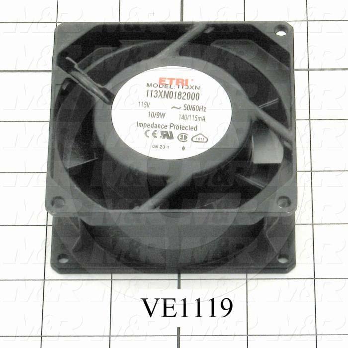 Fans, AC Fan, 115VAC