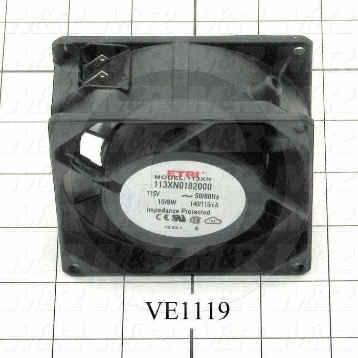 Fans, AC Fan, 115VAC