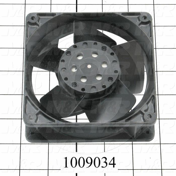 Fans, AC Fan, 4.69", 115VAC, 50/60Hz, 106CFM