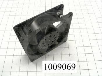 Fans, AC Fan, 5.3"x1.5", 115VAC, 159CFM