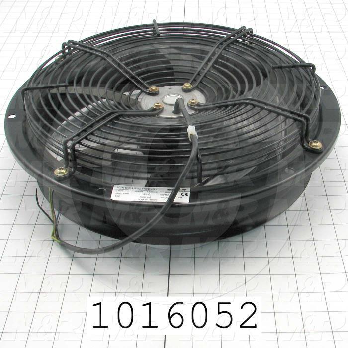 Fans, AC Fan, 68W, 230VAC, 0.3A, 50/60Hz, 1135CFM