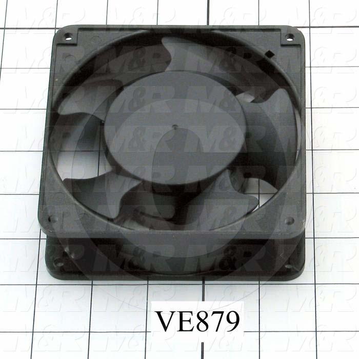 Fans, Axial Fan, 115VAC, 50/60Hz